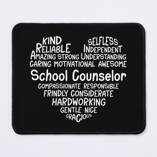 Item preview, School Counselor Heart designed and sold by BLC-Design.