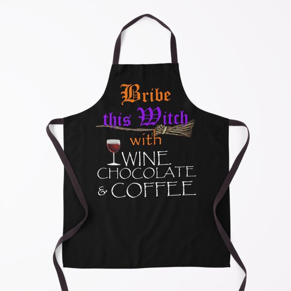 Item preview, This Witch Can Be Bribed With Chocolate & Coffee designed and sold by Cute & Sassy Custom Gifting Boutiques.