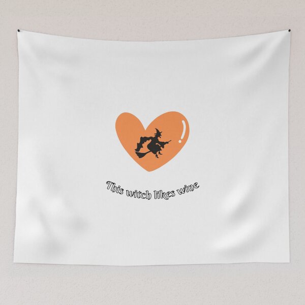 Item preview, This witch likes wine designed and sold by Sweet-radhia.