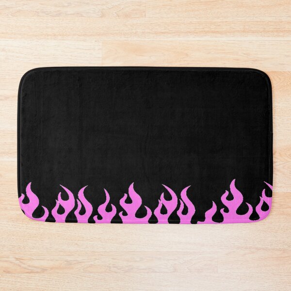 Item preview, HOT PINK FLAMES STICKER designed and sold by DiscoVibes.