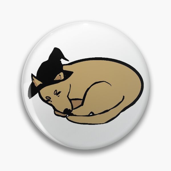 Item preview, Sleepy Witch Dog designed and sold by Potato-Farm.