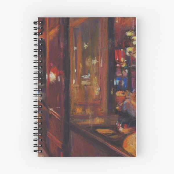 Item preview, Cafe at Rue Lucien Sampaix, Paris designed and sold by Bonnyview Studio.