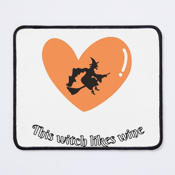 Item preview, This witch likes wine designed and sold by Sweet-radhia.