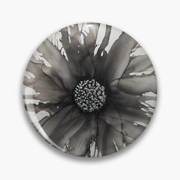 Item preview, Monochrome Flower designed and sold by DaisyMaeInkArt.