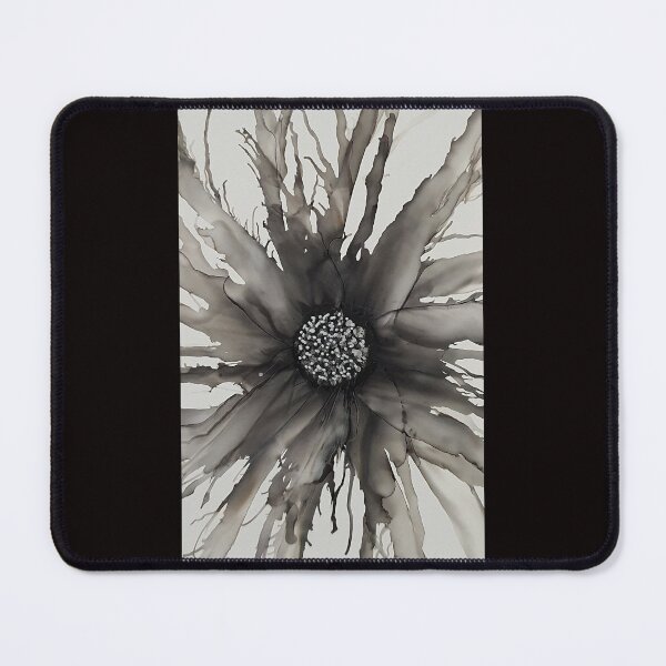 Item preview, Monochrome Flower designed and sold by DaisyMaeInkArt.