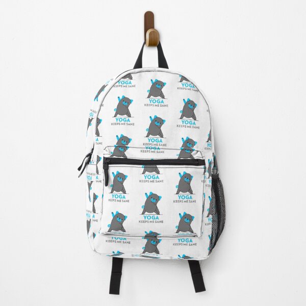 Item preview, Yoga keeps me sane- yoga dog- graphic design designed and sold by josephsteez.