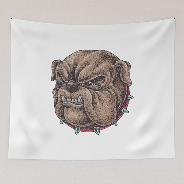Item preview, Angry Pitbull Dog with Angry Face designed and sold by Obsesie.