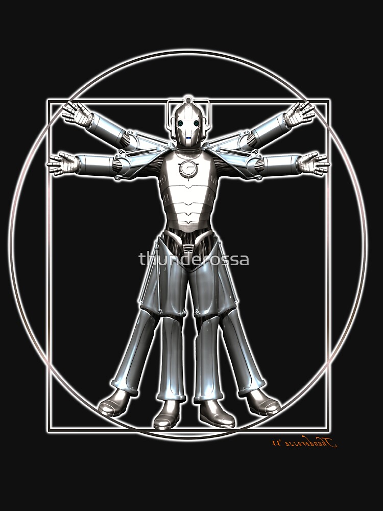 Cyber-Vitruvian Man by thunderossa