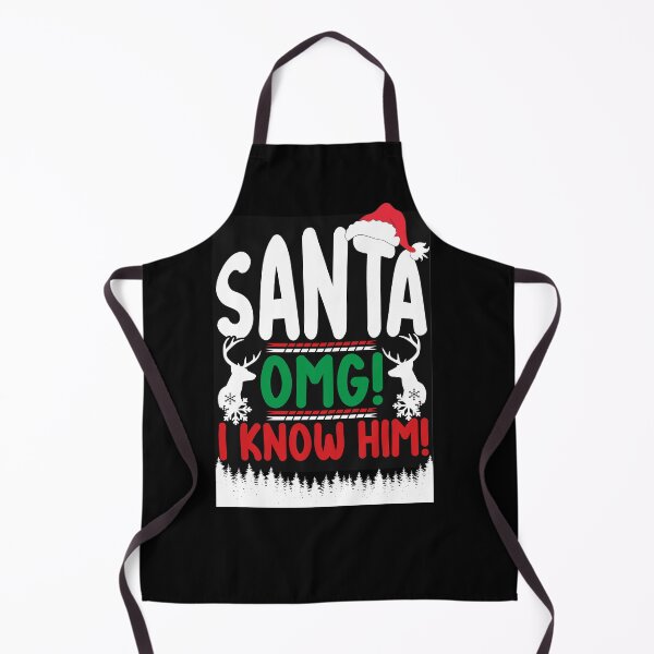 Item preview, Santa OMG I KNOW HIM! designed and sold by amy greaves.
