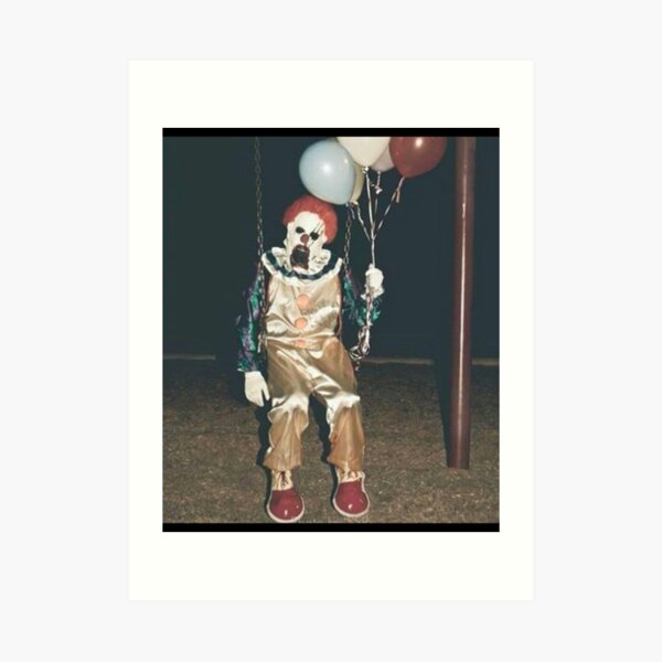 Lámina artística for Sale con la obra «Payaso espeluznante - Deep Web ...