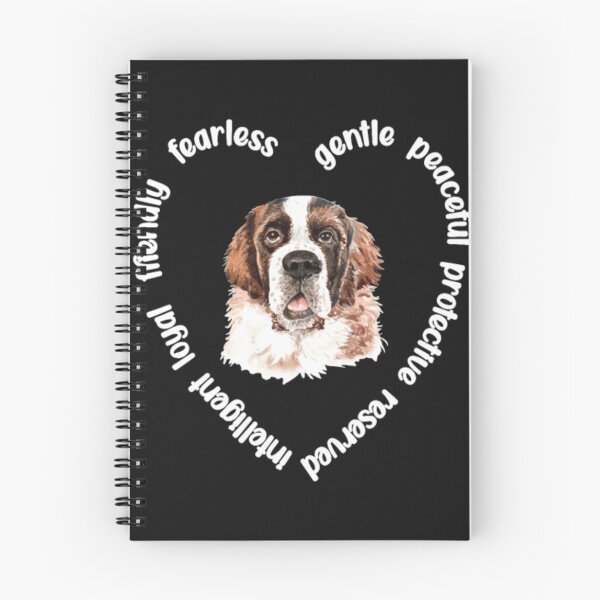 Item preview, Saint Bernard design heart  designed and sold by StarcyWol.