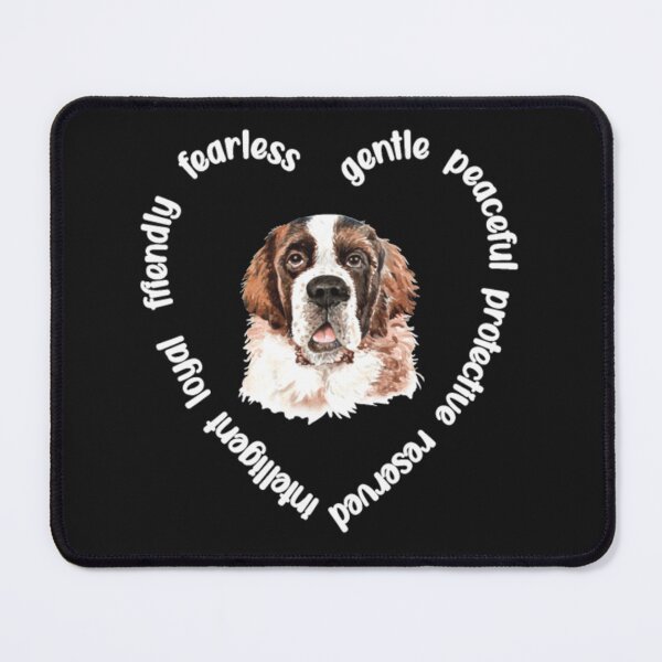 Item preview, Saint Bernard design heart  designed and sold by StarcyWol.