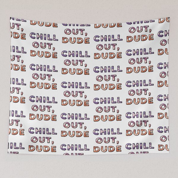 Item preview, Chill Out, Dude (with sunset) designed and sold by connor-maitland.