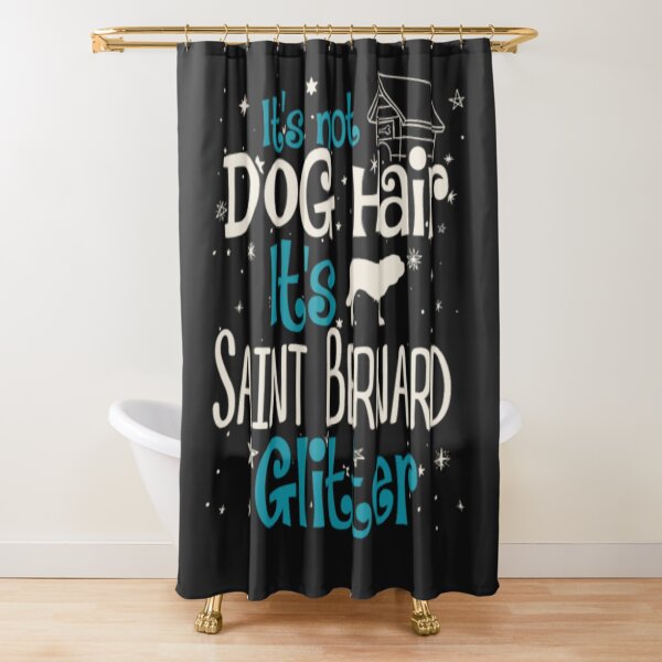 Item preview, Not Dog Hair Saint Bernard Glitter designed and sold by StarcyWol.