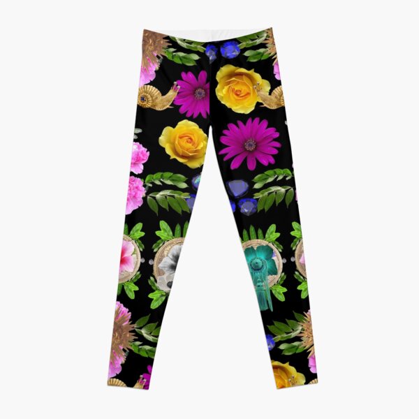 Ediemagic Floral Fantasy Legging Leggings