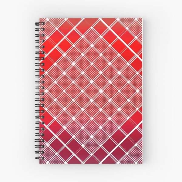 Item preview, Criss Cross Wide Line Pattern Angled in Gradated Shades of red designed and sold by Neil Feigeles.