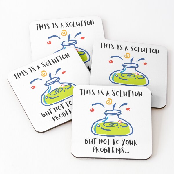 Item preview, NOT YOUR SOLUTION designed and sold by KrazyScientist.