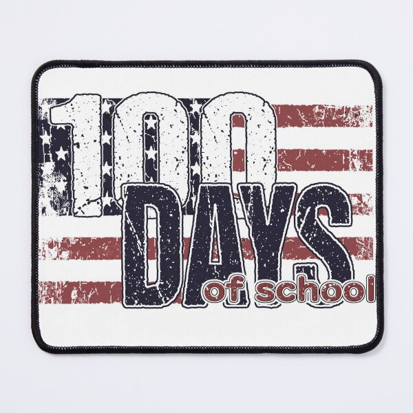 Item preview, 100 Days of School Flag designed and sold by RiffXS.