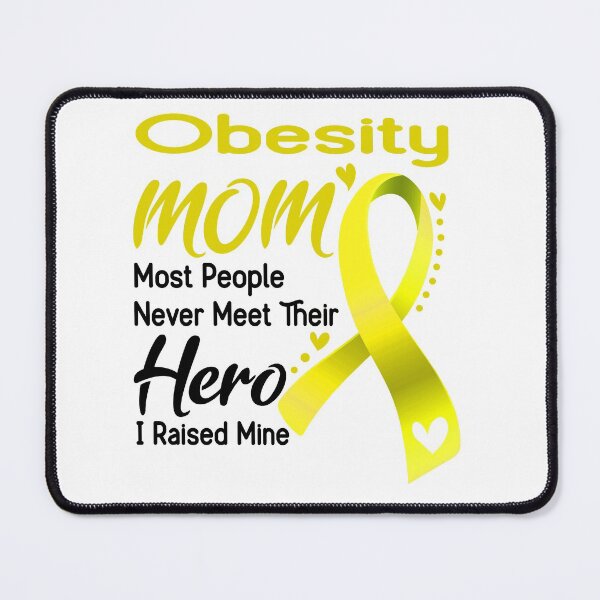 Item preview, Obesity Mom Most People Never Meet Their Hero I Raise Mine designed and sold by hvoid41.