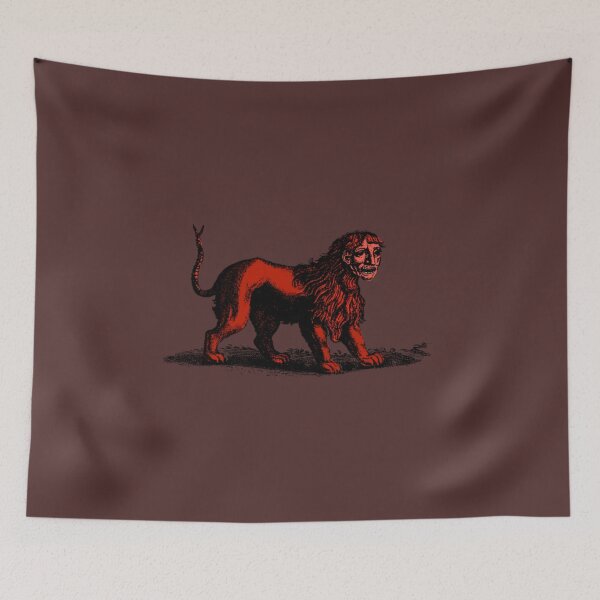 Item preview, Manticore illustration designed and sold by MelissaLeman.