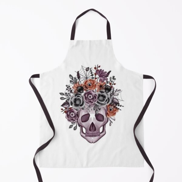 Item preview, Skull with floral Halloween Shirt Classic T-Shirt designed and sold by GlobalSpace.