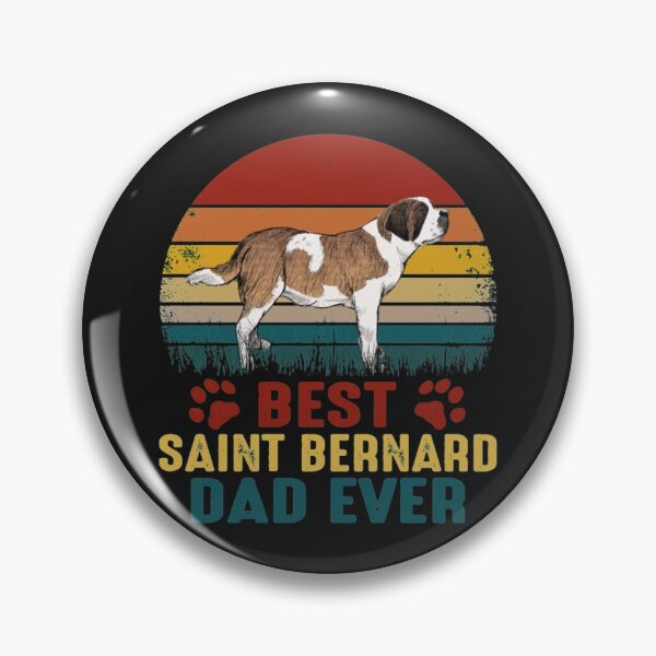 Item preview, Best Saint Bernard Dad Ever designed and sold by StarcyWol.