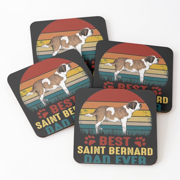 Item preview, Best Saint Bernard Dad Ever designed and sold by StarcyWol.