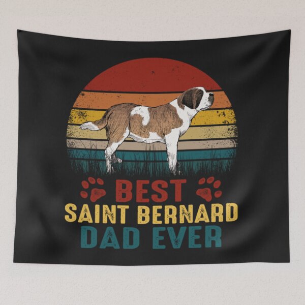 Item preview, Best Saint Bernard Dad Ever designed and sold by StarcyWol.