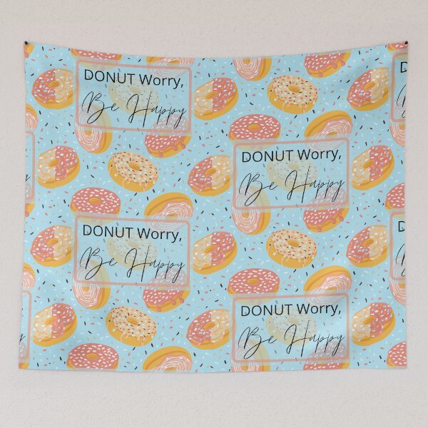 Item preview, Donut Worry, Be Happy designed and sold by Charmed-jhess06.