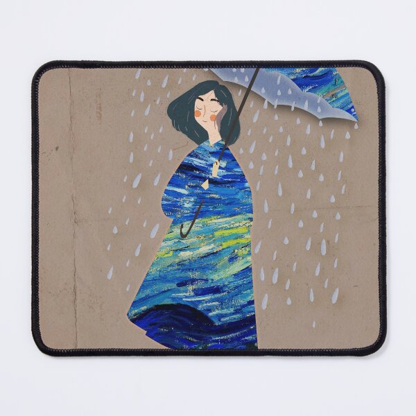 Item preview, starry night rainy day designed and sold by goblinbabe.