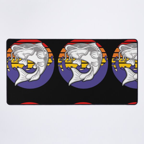 Item preview, Catfish retro sunset design gift for fishermen designed and sold by BRtisticDesigns.