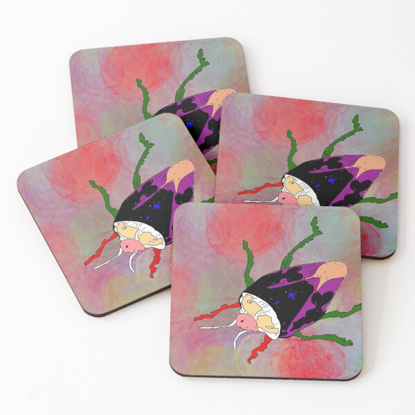 Item preview, colorful insect designed and sold by Mwijoda.