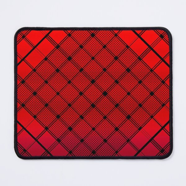 Item preview, Criss Cross Wide Line Pattern Angled in Black with Gradated Shades of Red designed and sold by Neil Feigeles.