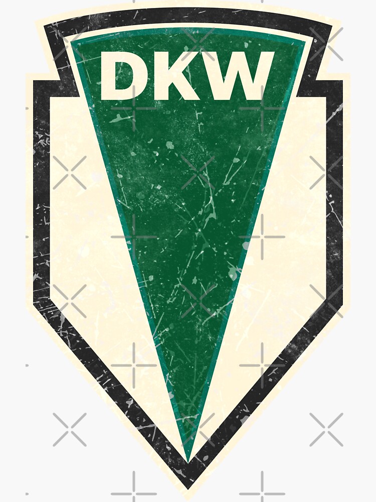 DKW Vintage Auto Logo Sticker for Sale by quark