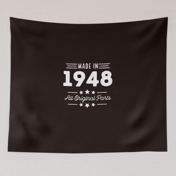 Item preview, Made In 1948 All Original Parts 68th Birthday Gift T-Shirt designed and sold by AlwaysAwesome.