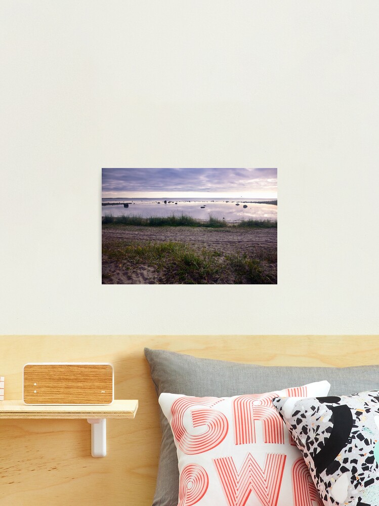 Thumbnail 2 of 3, Photographic Print, Evening on a Northern Sea designed and sold by Mallorn.
