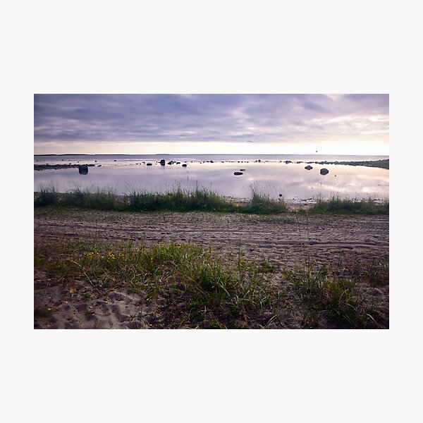 Evening on a Northern Sea Photographic Print