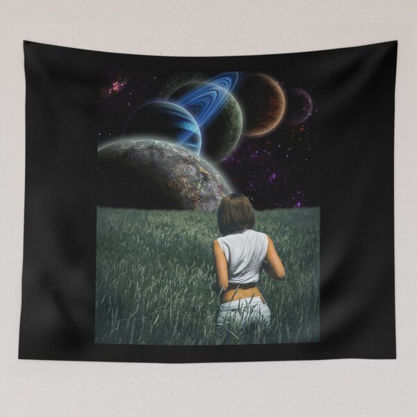 Item preview, Walking on the Space Field designed and sold by cerenalkan.