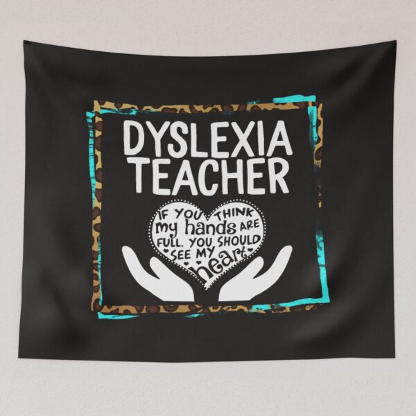 Item preview, Dyslexia teacher see my heart designed and sold by Themngocbao.