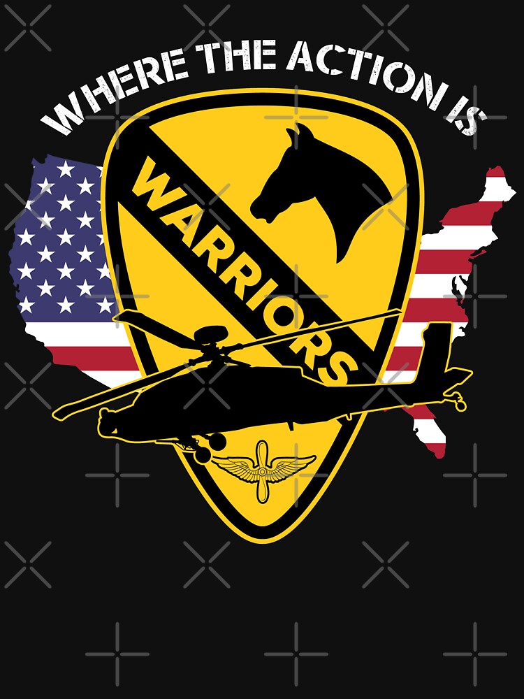 " 1st Air Cavalry Warriors " Tshirt for Sale by alt36 Redbubble army tshirts military t