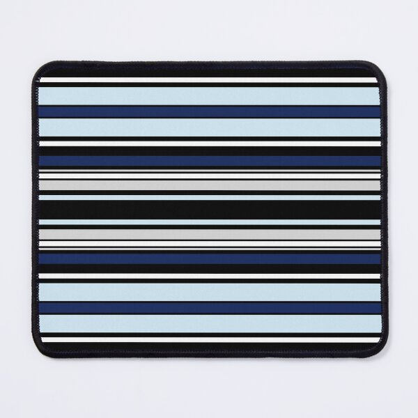 Item preview, Two Blues Horizontal Balanced Stripes designed and sold by weirdAffect.