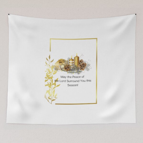Item preview, May the Peace of the Lord Surround you in this Season! designed and sold by DebbieH5.