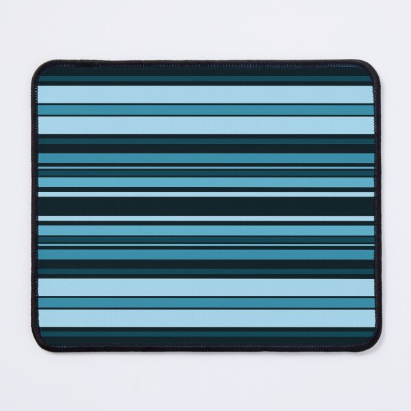 Item preview, Black to Blue Horizontal Balanced Stripes designed and sold by weirdAffect.