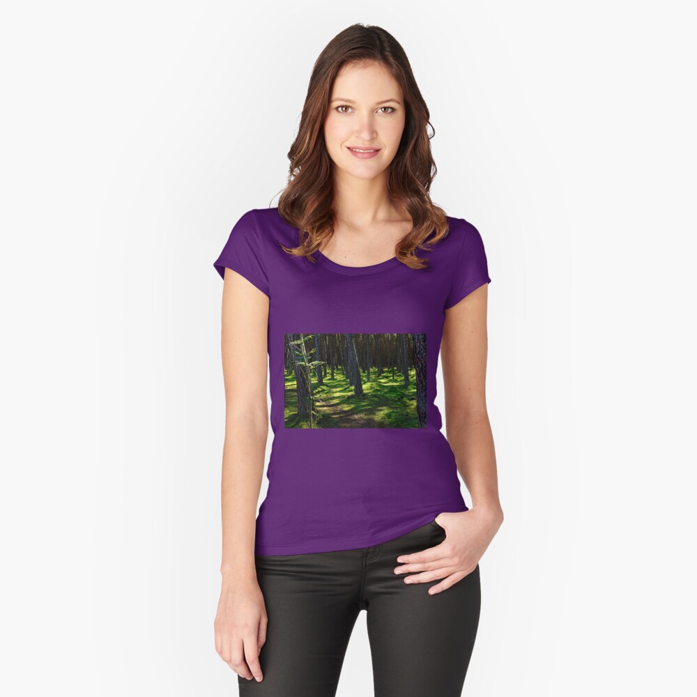 Item preview, Fitted Scoop T-Shirt designed and sold by Mallorn.