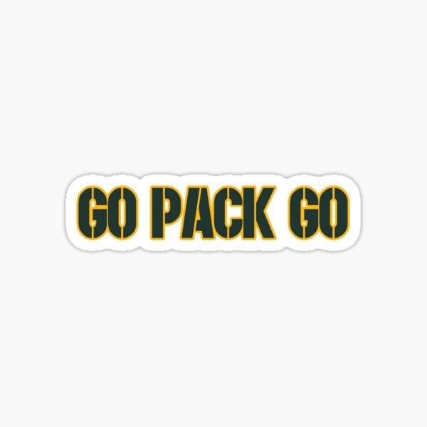 Let's Go Packers 1.25 Stickers (48 Stickers) 