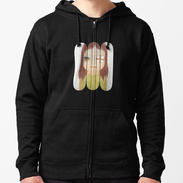 Yoshitomo nara Zipped Hoodie