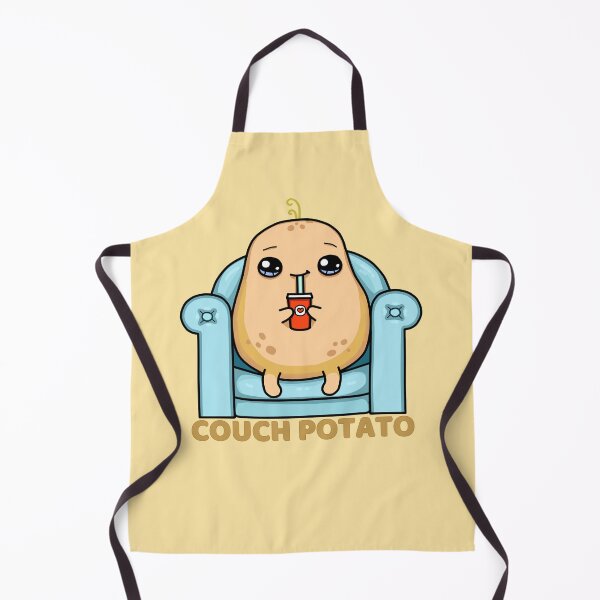 Item preview, Happy Couch Potato - Food Pun designed and sold by ViewerEqualsPhoton.
