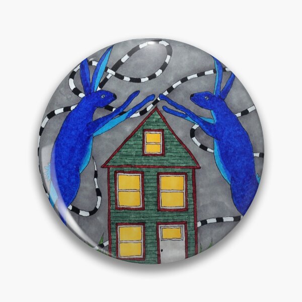 Item preview, Blue Rabbits at Home designed and sold by KakiDimock.