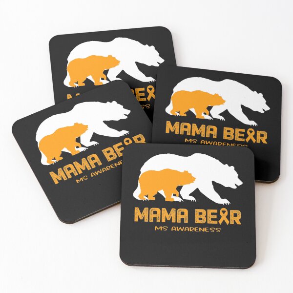 Item preview, MS Awareness Mama Bear Support MS designed and sold by Victormoratalla.