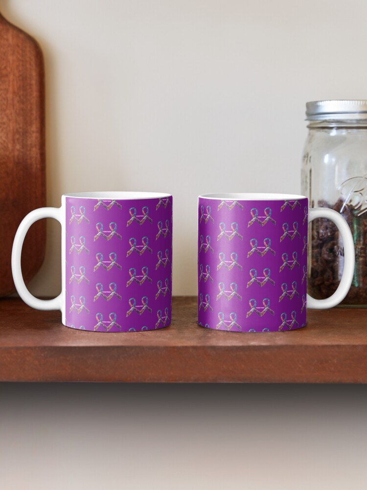 Alternate view of Breast Cancer Ribbon Awareness Month Clothing, Symbol Breast Cancer Fundraiser  Coffee Mug
